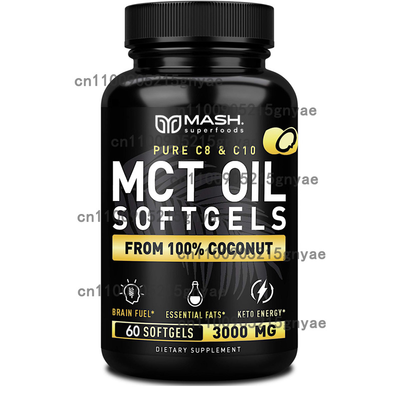 Mct Oil Coconut - MCT 오일 3600mg C8 C10 캡슐