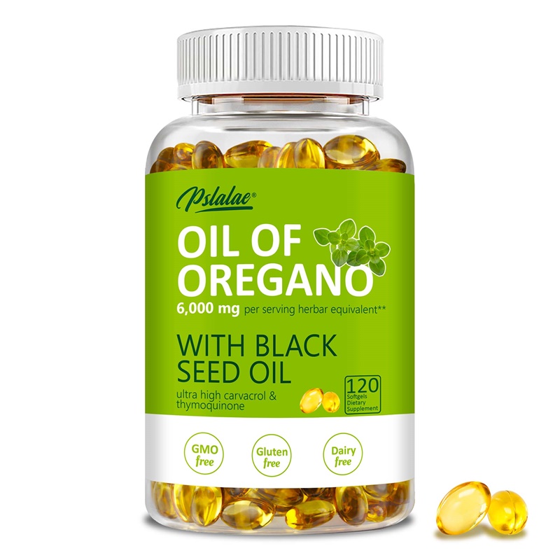 Black Seed Oil Capsule - 오레가노 오일 캡슐, 검은 씨 오일