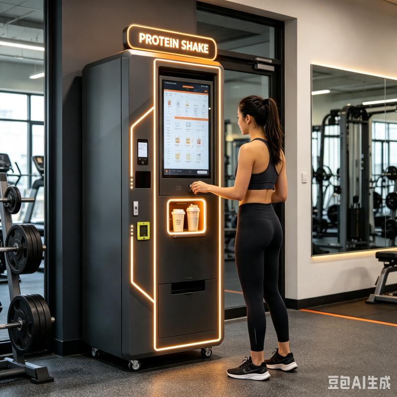 Nutrition For Fitness And Sports - 자동 단백질 쉐이크 자판기 맞춤형 지능형