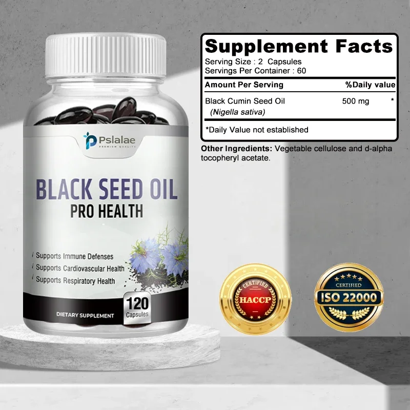 블랙 시드 오일 캡슐 - 면역 방어, 심혈관 건강을 지 - Black Seed Oil Capsule 리뷰 및 가격
