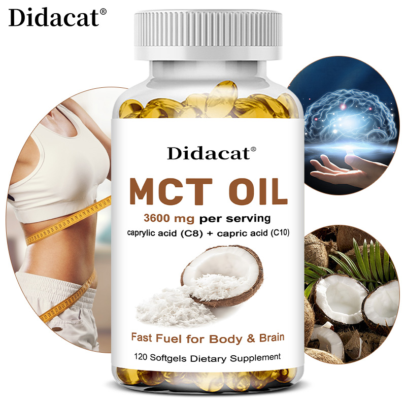 MCT 오일 케토제닉 연료 초점, 선명도, 뇌 및 신체 - Mct Oil Coconut 리뷰 및 가격