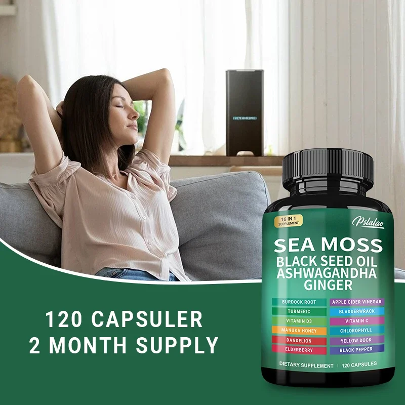 바다 이끼 |   블랙 시드 오일 |   아슈와간다 | - Black Seed Oil Capsule 리뷰 및 가격