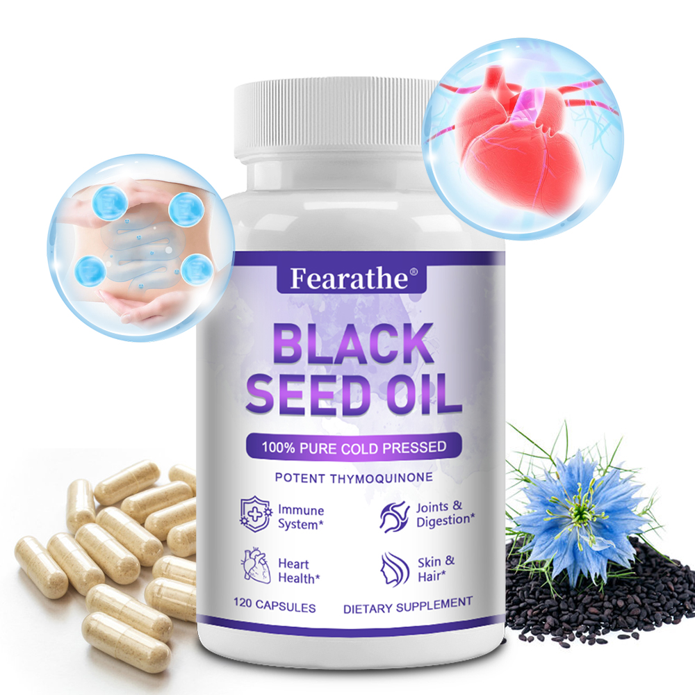 블랙 시드 오일 캡슐 - 면역, 관절 및 소화 건강 지 - Black Seed Oil Capsule 리뷰 및 가격