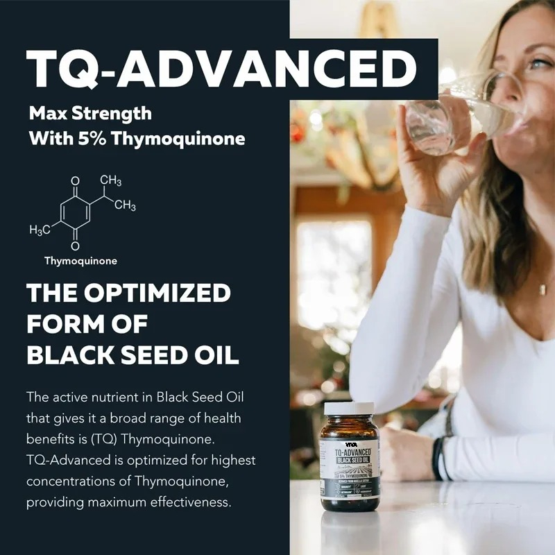 블랙 시드 오일 캡슐 |   5% 폴리퀴논 TQ 어드밴 - Black Seed Oil Capsule 리뷰 및 가격