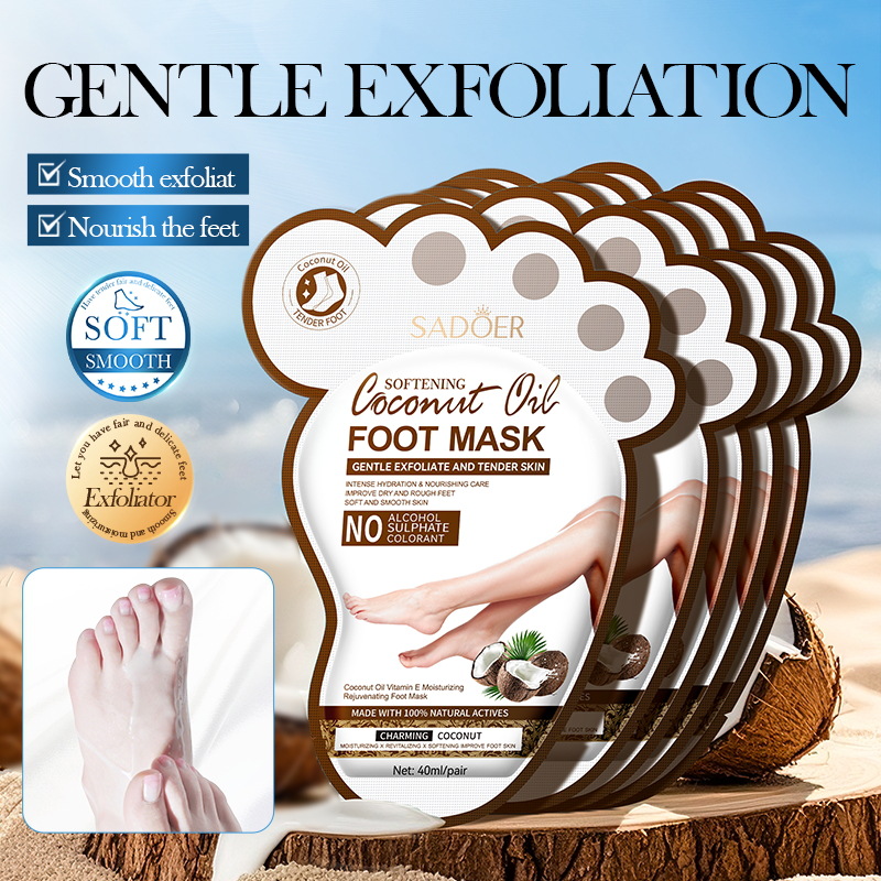 사도어 코코넛 풋 마스크 보습 미백 발 각질 제거 마스 - Mct Oil Coconut 리뷰 및 가격