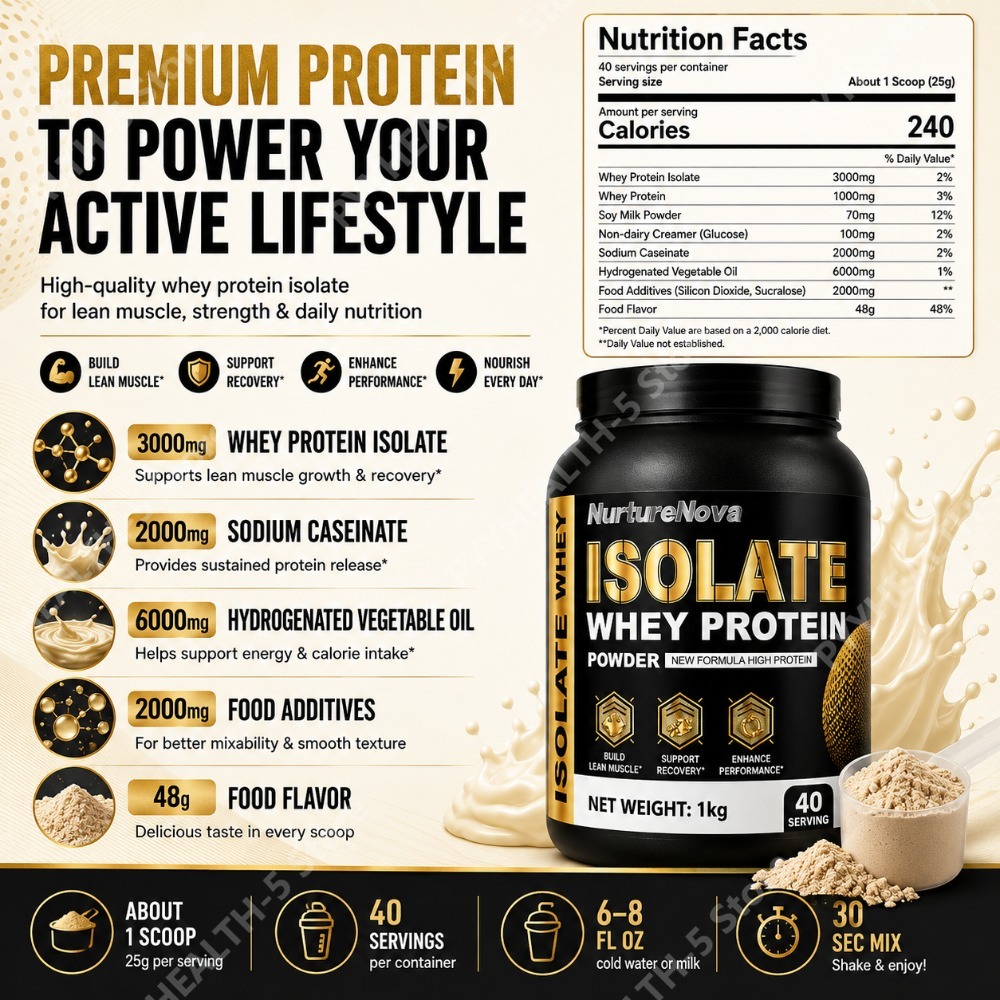 아이솔레이트 웨이 프로틴 파우더 1kg 고단백 스포츠  - Nutrition For Fitness And Sports 리뷰 및 가격