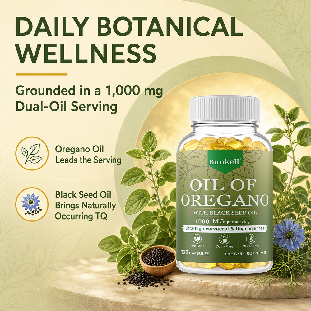 오레가노 오일과 블랙 시드 오일 |   2 in 1 면 - Black Seed Oil Capsule 리뷰 및 가격
