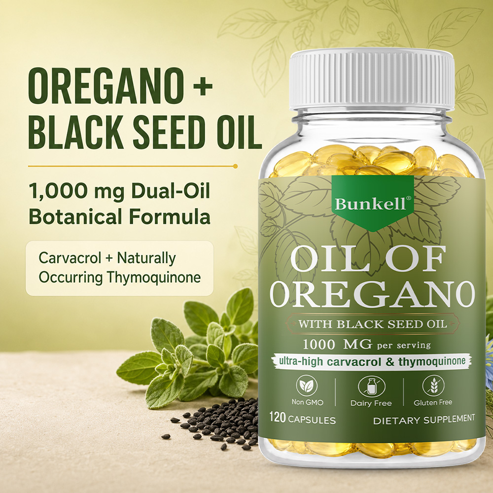오레가노 오일과 블랙 시드 오일 |   2 in 1 면 - Black Seed Oil Capsule 리뷰 및 가격